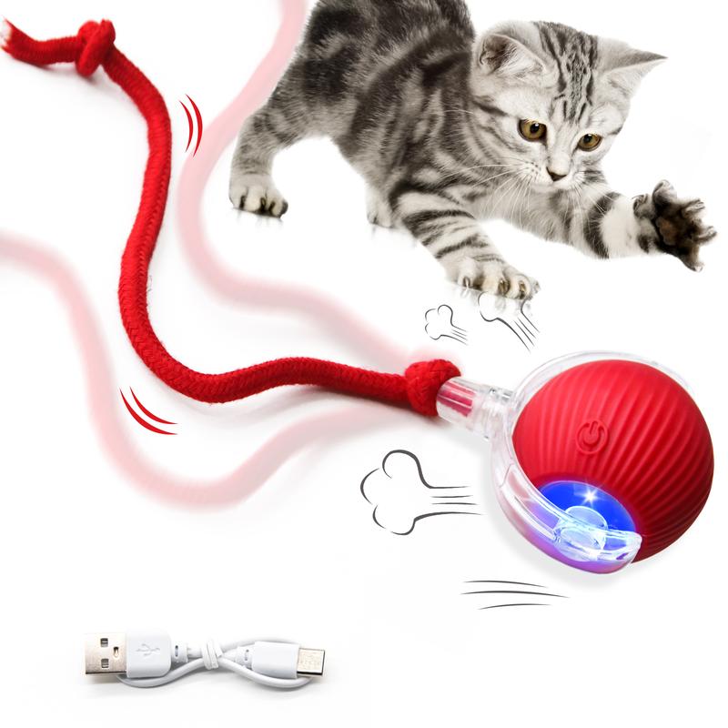 Cat & Dog Toys Ball for Indoor Fast Rolling on Carpet