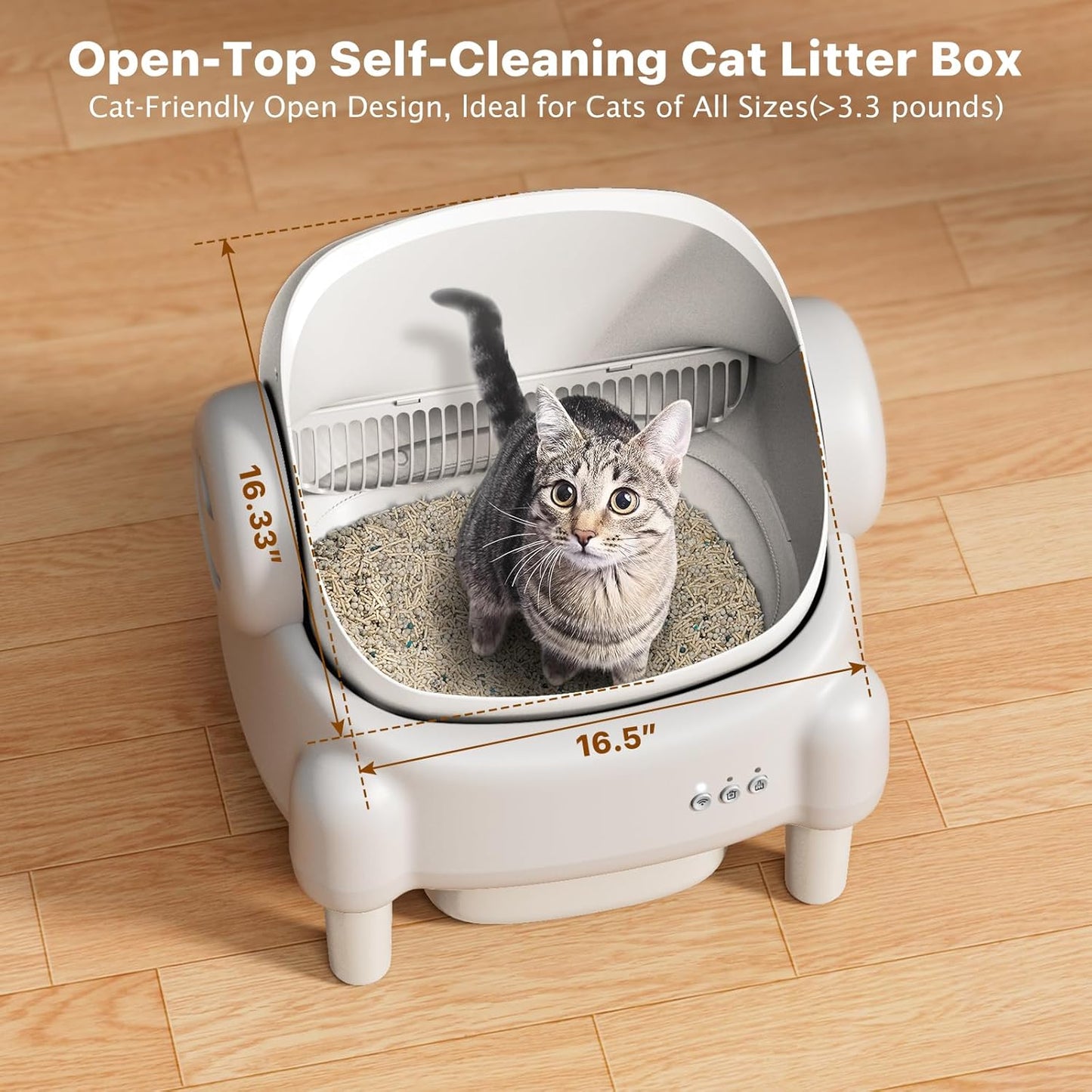 Automatic Self Cleaning Litter Box for Cat