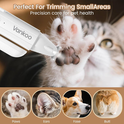 2 in 1 Dog Nail Trimmers & Clippers with LED Lights