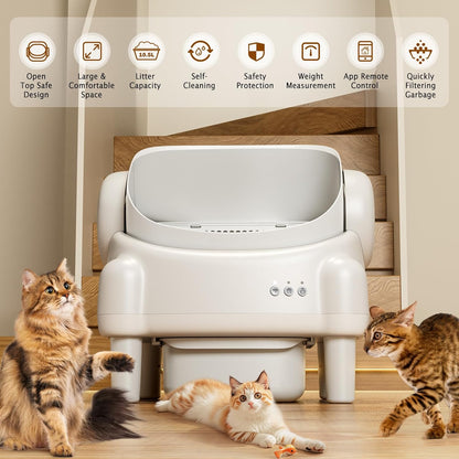Automatic Self Cleaning Litter Box for Cat