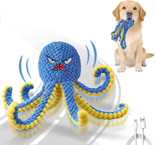 Dog Toys Octopus, Durable Automatic Jumping Dog Toy