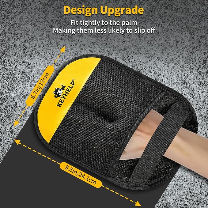 2Pcs Pet Hair Removal Glove for Dogs & Cats