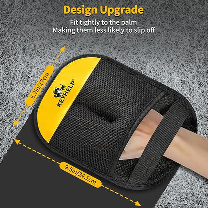 2Pcs Pet Hair Removal Glove for Dogs & Cats